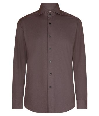 Xacus_natural_active_shirt_tailer_fit__Bruin_donker_1