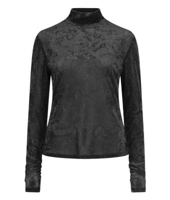 Dante_6_Olya_velvet_layering_mesh_top_Zwart
