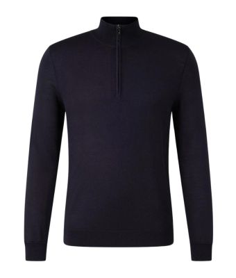 Bogner_Ouri_fine_knit_troyer__Blauw_donker