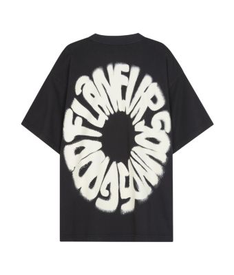 Flaneur_T_shirt_Sounds_Good_Zwart_mix