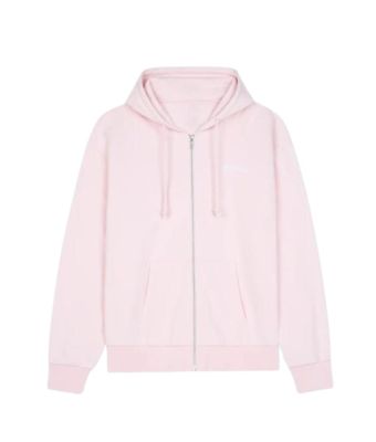 Flaneur_Signature_Zip_Up_hoodie__Rose_licht