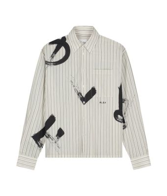 Olaf_Hussein_Shirt_Brushstroke_logo_stripe_Wit_mix
