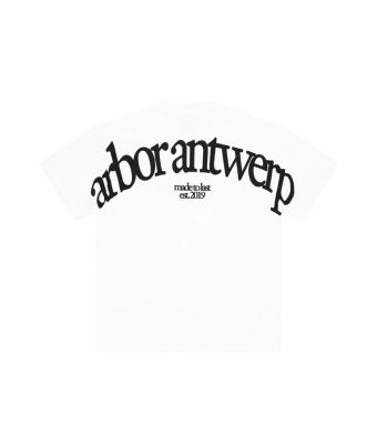 Arbor_Antwerp_Big_Bag_Logo_T_shirt_Zwart_wit