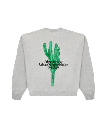 Arbor_Antwerp_Big_Cactus_Crewneck_Grijs_m_lee