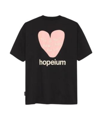 Hopeium_Short_sleeve_t_shirt_Zwart