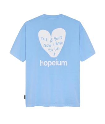 Hopeium_Short_sleeve_t_shirt_Blauw_licht