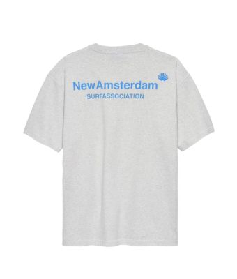 New_Amsterdam_Surf_Association_Logo_tee_ash_blue_Grijs