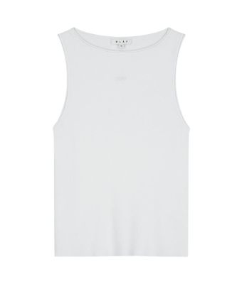 Olaf_Hussein_Logo_Sleevess_retro_knit_wmn_Off_White