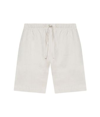 Valenza_Linen_Stretch_Sport_Shorts_Grijs_licht