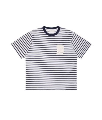 Brams_Fruit_Varsity_striped_T_shirt__Blauw_donker