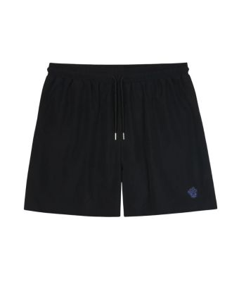 Flaneur_Rubber_Blossom_Swim_Shorts_Zwart_2