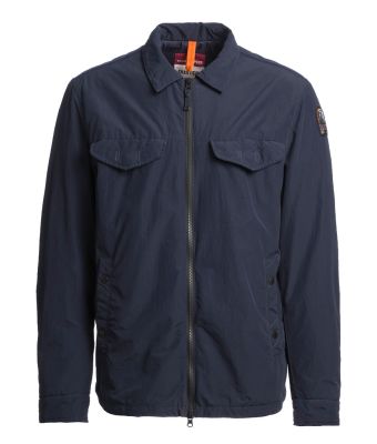 Parajumpers_Heren_Evander_gewatteerd_overshirt_Blauw_donker