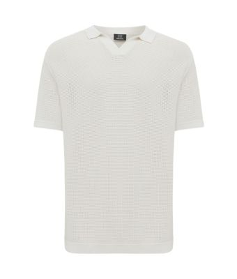 Genti_Polo_no_buttons_SS__Creme