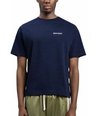 Palm_Angels_BWM_Classic_logo_T_shirt_Blauw_donker
