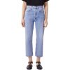 Agolde 90's Crop Mid Rise Loose Straight Stone washed
