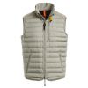 Parajumpers Heren Perfect man bodywarmer puffer Grijs licht