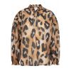 Dante 6 Cameron leopard blouse Bruin mix