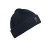 Parajumpers Heren Muts PJS logo - Rib hat  Blauw donker