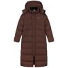 Olaf Hussein ØLÅF Woman Long Puffer jacket Bruin donker
