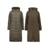 Airforce Long reversible teddy jacket Taupe