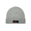 Peuterey heren Silli 04 Muts gebreid logo Grijs mêlee