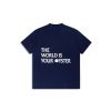New Amsterdam Surf Association T-shirt The World Blauw donker