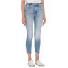 Seven for all mankind Roxanne ankle decade with distressed hem  Light stone
