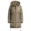 Parajumpers Dames Long bear wowan hooded down coat  Taupe