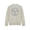 Olaf Hussein Ølaf Face crewneck Grijs
