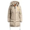 Parajumpers Dames Long bear wowan hooded down coat  Ecru