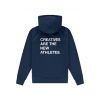 The New Originals Creatives Are the New Athletes Hoodie  Blauw donker