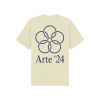 Arte Antwerp Teo back rings T-shirt Creme