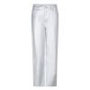 Dante 6 Axelle straight crop jeans Zilver
