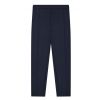 Olaf Hussein Pique Trousers Blauw donker