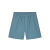 Olaf Hussein Seersucker short Blauw grijs