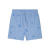 Olaf Hussein ØLÅF Women Striped Embro Shorts Blauw
