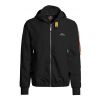 Parajumpers Heren Trident man hooded sweatzip Zwart