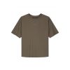 Olaf Hussein Sheer boxy T-shirt Bruin