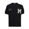 Genti Monogram T-shirt Zwart
