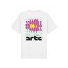 Arte Antwerp Flower Poster T-shirt Wit