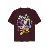 New Amsterdam Surf Association Wheater Icons Tee Rood bordeaux