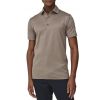 Valenza Supima Polo Schiller Collar  Taupe