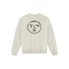 Olaf Hussein Scribble Face Crewneck WMN Ecru