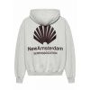 New Amsterdam Surf Association Logo Hoodie Grijs mêlee
