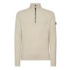 Peuterey heren Braille half zip  Ecru