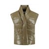 Amaya Amsterdam Dot Gilet Groen army