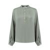 Amaya Amsterdam Jip Blouse Groen mint