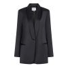 Dante 6 Jabe Satin Blazer Zwart