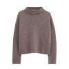 Filippa K Mika Yak Funnelneck Sweater Taupe
