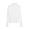Filippa K Rib Mock Neck Top Wit